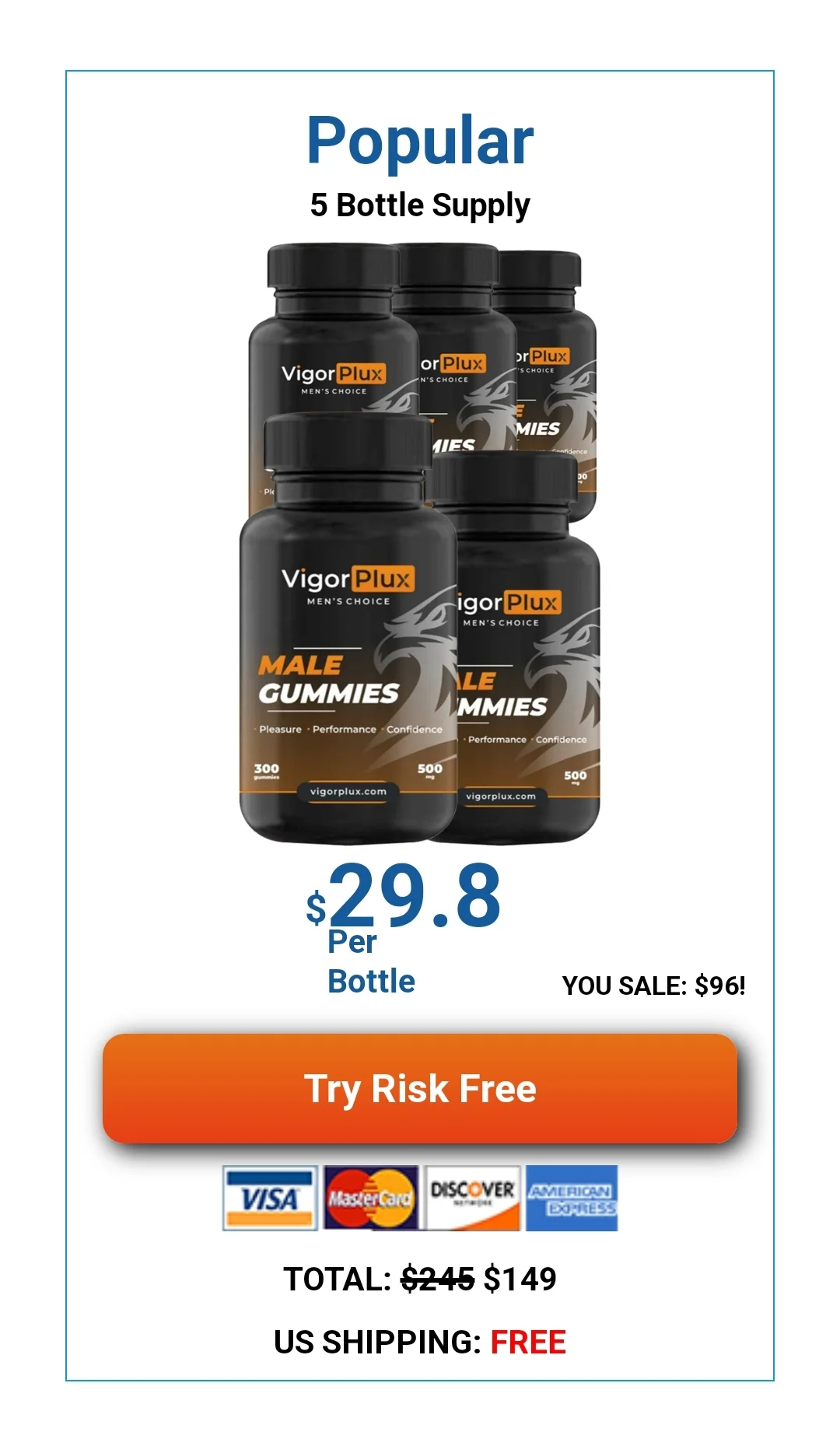 VigorPlux 5 Bottle